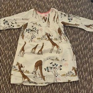 Girls Giraffe dress from pink chicken